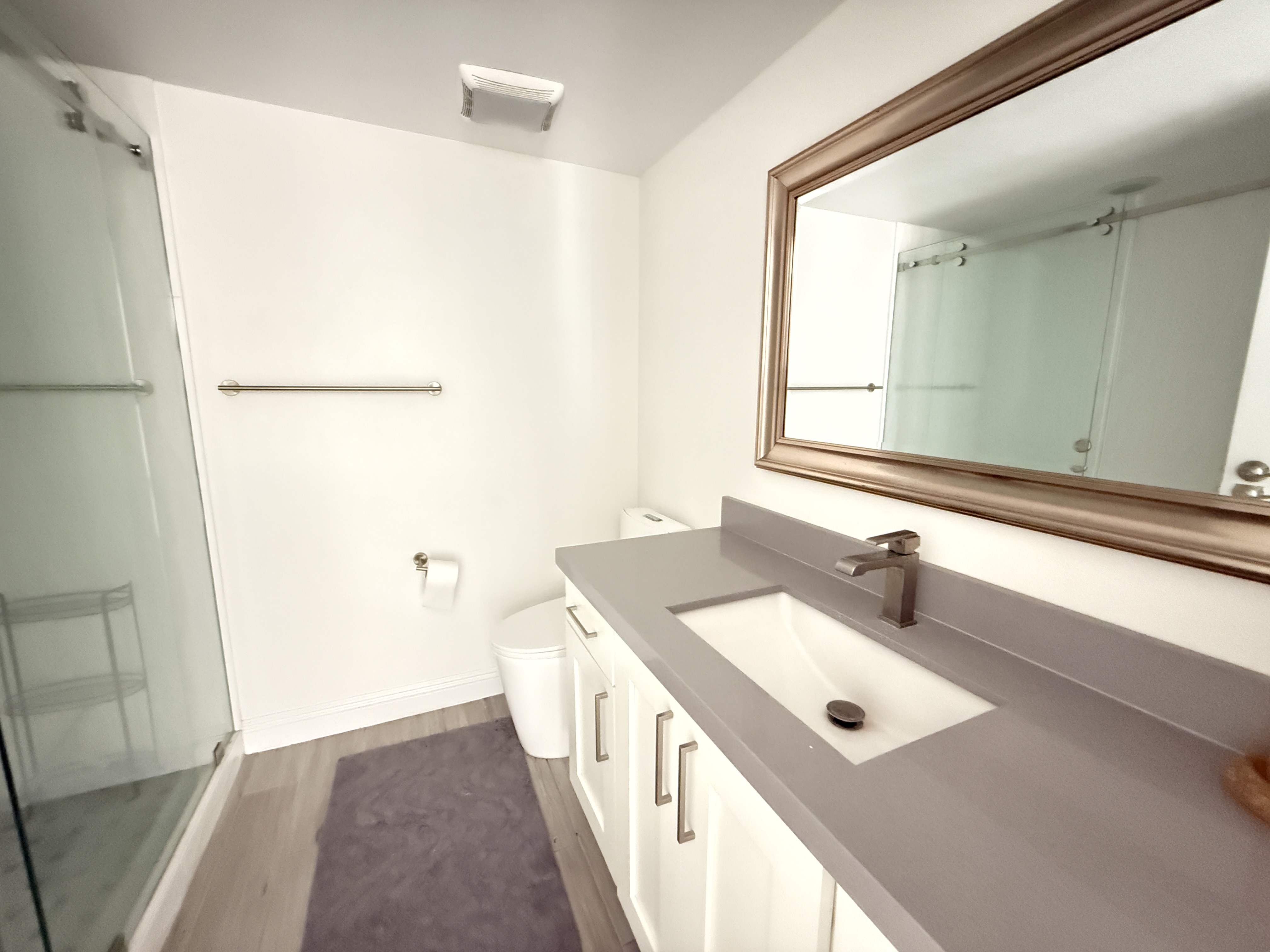 Bathroom before enhancement